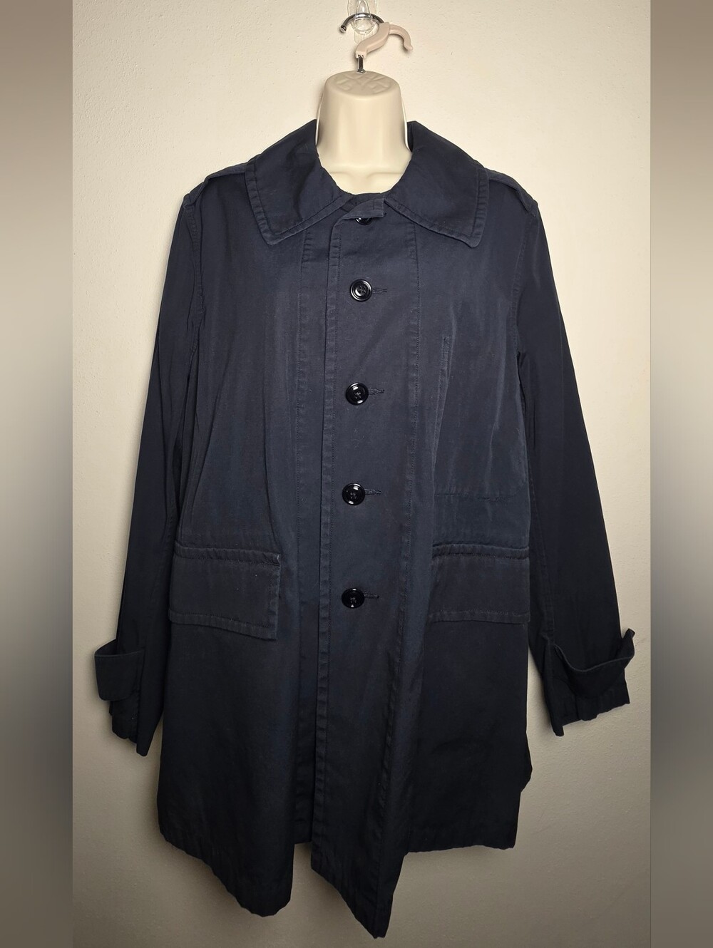 Ralph Lauren Navy Women's Trench Coat